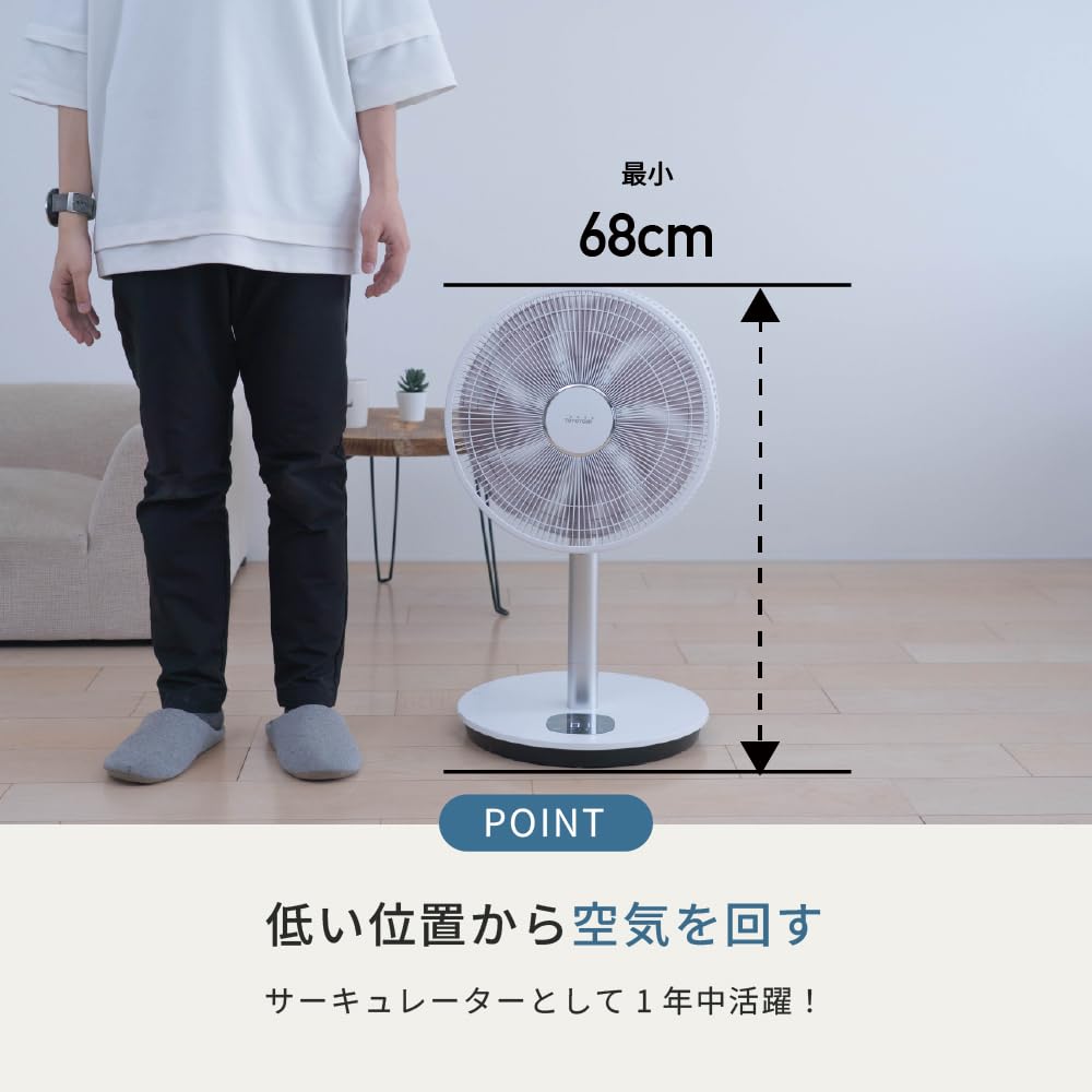 Amazon | TOYOTOMI (トヨトミ) 扇風機 DCモーター FS-FD3524(W